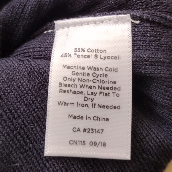 Talbots Women's Ribbed Knit Pullover Long Sleeve Crewneck Sweater Size S - Picture 11 of 13